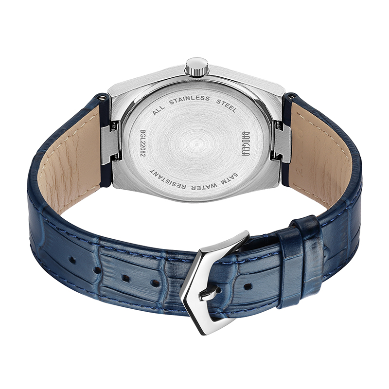 BAOGELA 40mm Men Business Ceasuri Quartz Sport Casual Casual Piele din piele de mână 50TM CLOM IPURNABIL MASE REGIO MASCULINO 22802